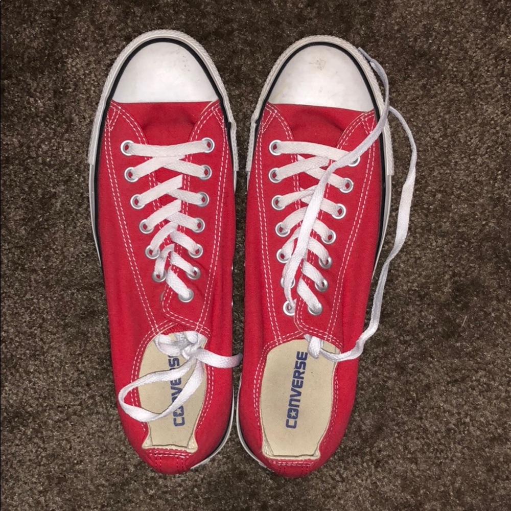 Red converse